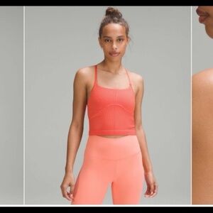 Lululemon Strappy Seamless Yoga Shelf Tank Top
